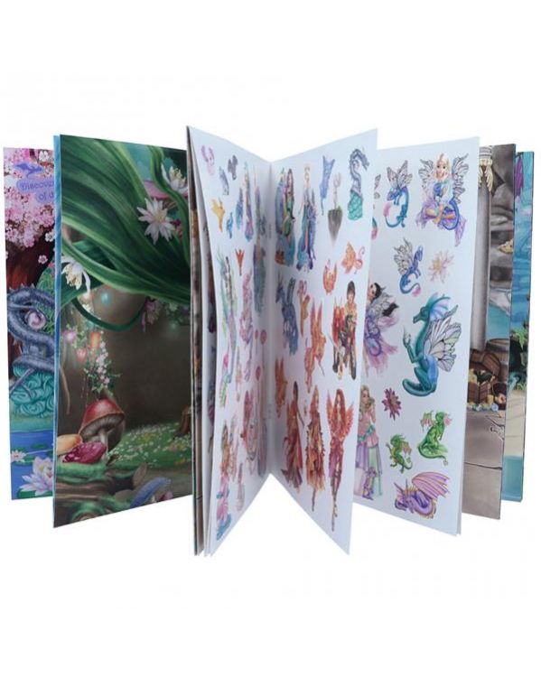 Model Sticker Book Topmodel Sticker Book Dragon Love | Totally Toys | Shop Toys & Games Online