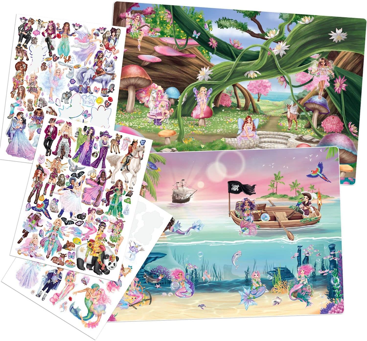 Model Sticker Book Topmodel Sticker Book Fantasy | Totally Toys | Shop Toys & Games Online
