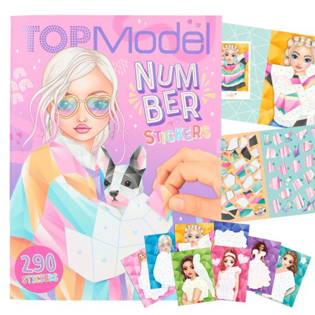 Model Sticker Book TOPMODEL BOOK NUMBER STICKERS FANTASY | Totally Toys | Shop Toys ...